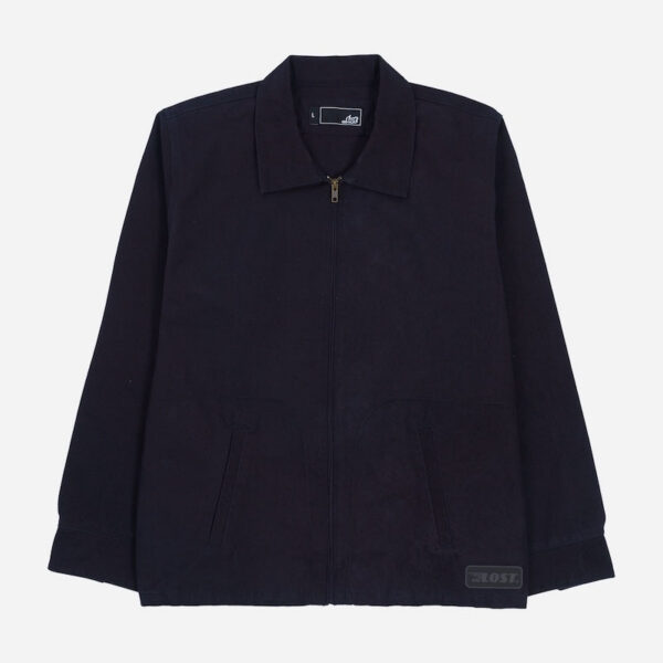 Simple navy outerwear design