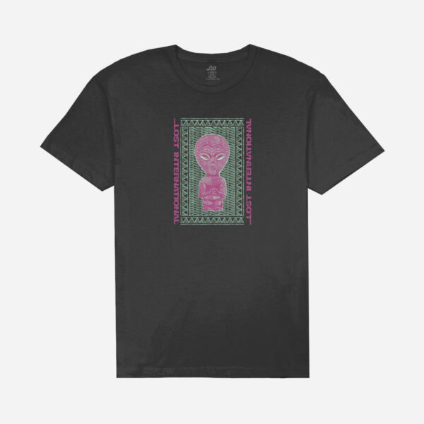 Graphic t-shirt featuring alien illustration