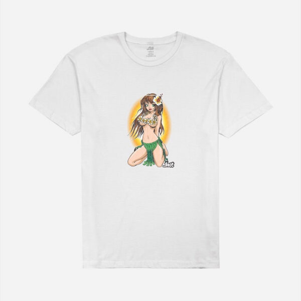 Stylish shirt with colorful woman design