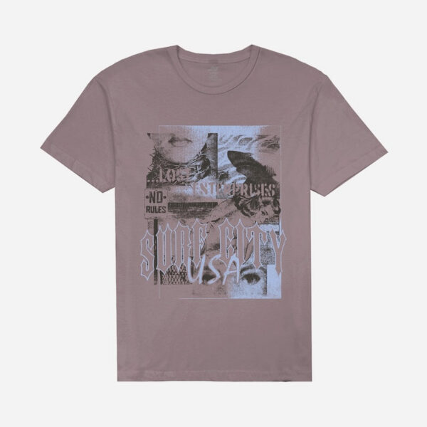 Graphic t-shirt with abstract design