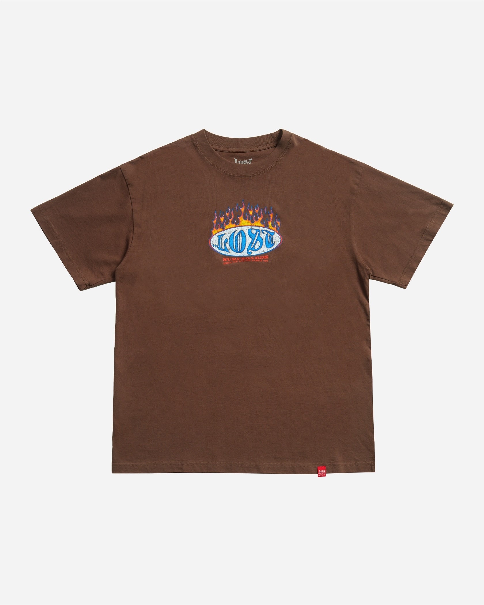 Short-sleeve tee featuring vibrant print