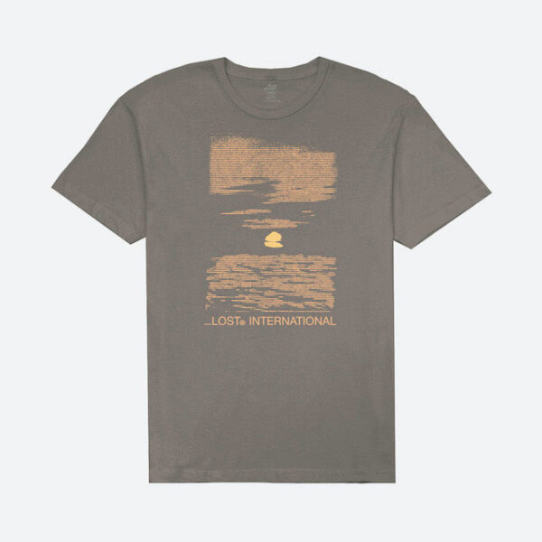 T-shirt featuring sunset design
