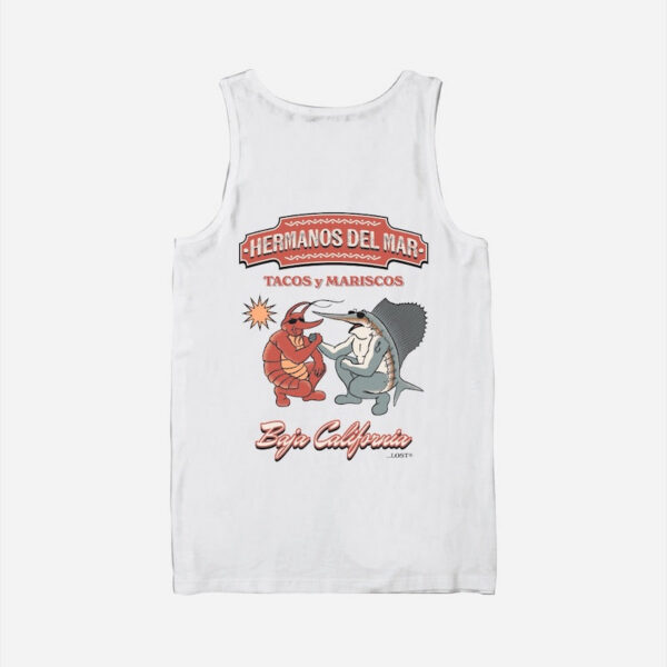 Baja California themed tank top design