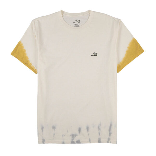 Casual T-shirt featuring subtle tie-dye accents