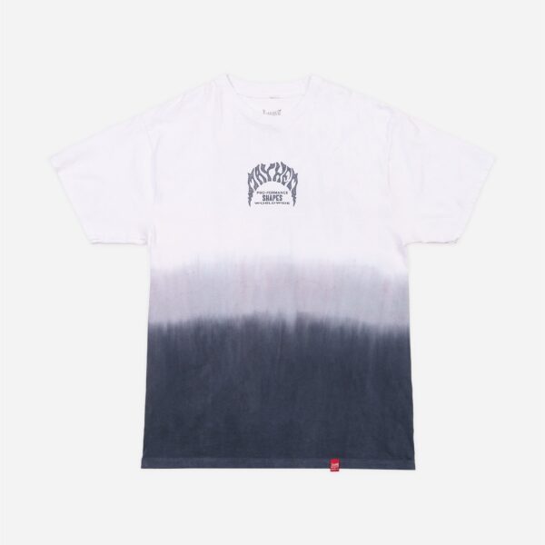 White to black ombre T-shirt