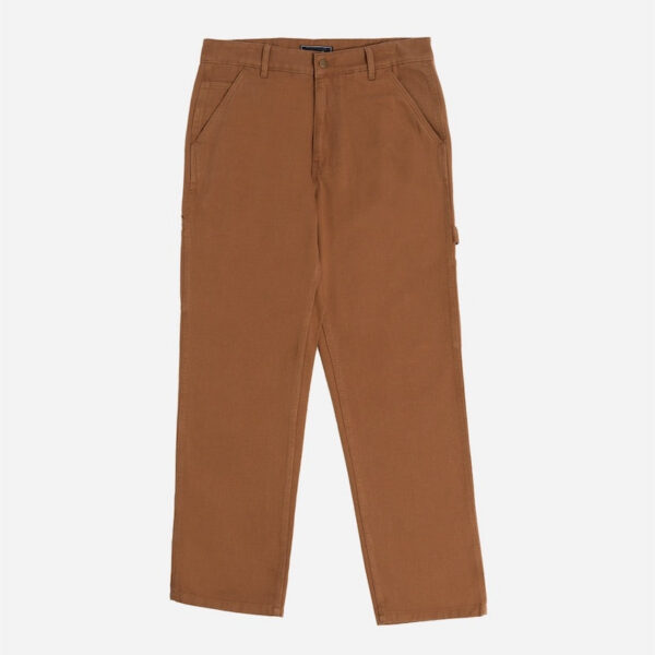 Brown pants on white background