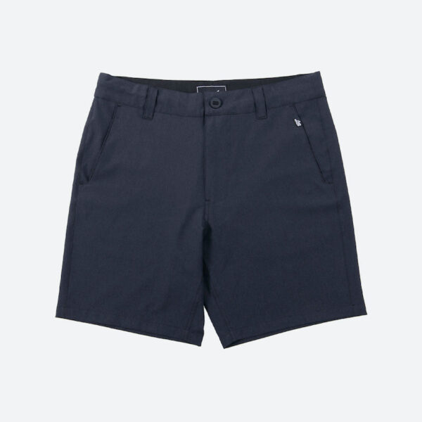 Classic navy shorts front view