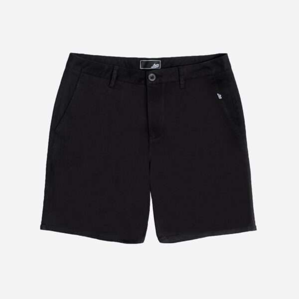 Black casual shorts with pockets