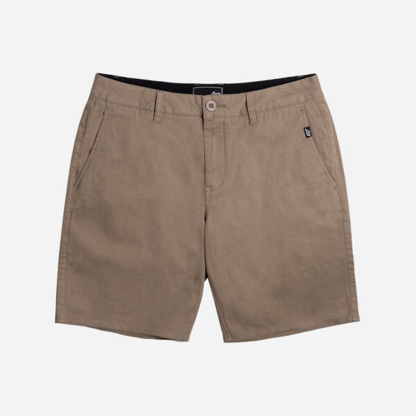 Casual brown shorts front view