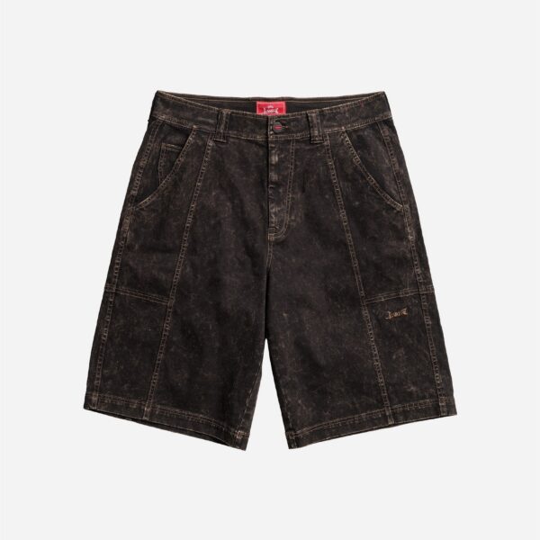 Casual dark wash shorts
