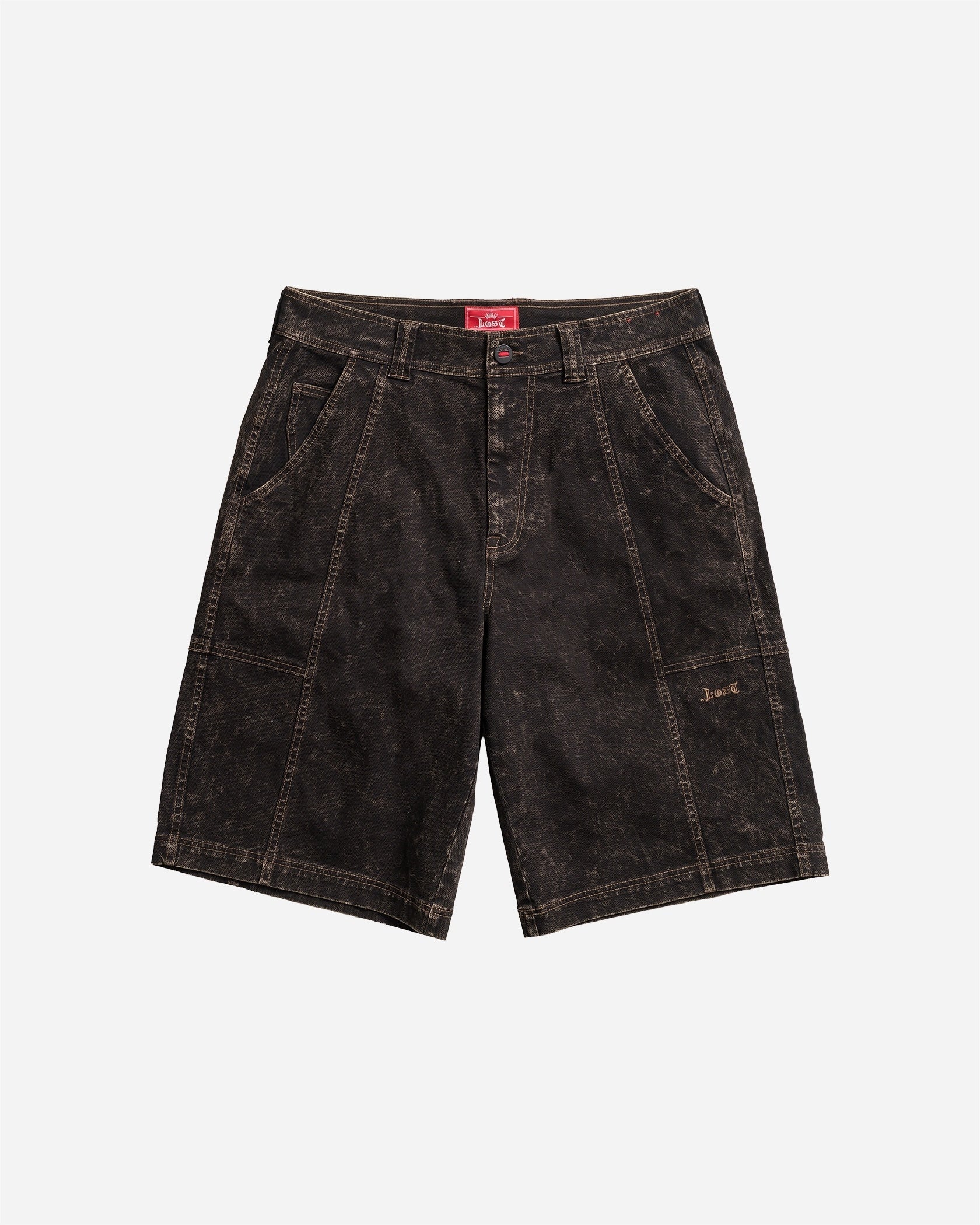 Casual dark wash shorts