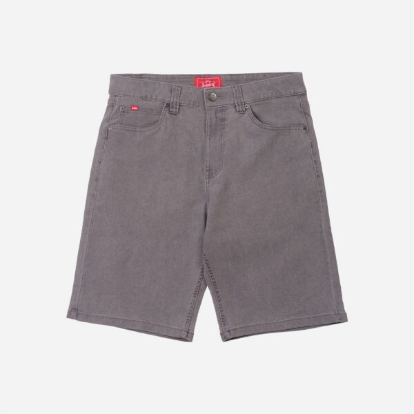 Simple gray shorts with pockets