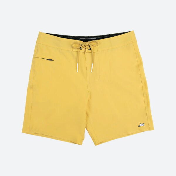 Men's yellow swim trunks