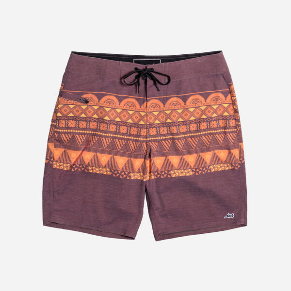 Stylish swim trunks with drawstring waist