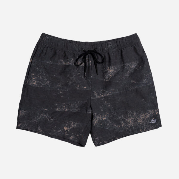 Casual black shorts with subtle design