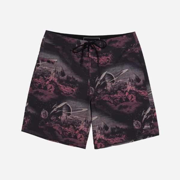 Galaxy design swimwear shorts