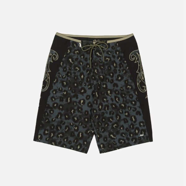 Trendy black and gray swimwear