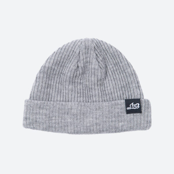 Stylish gray knit cap