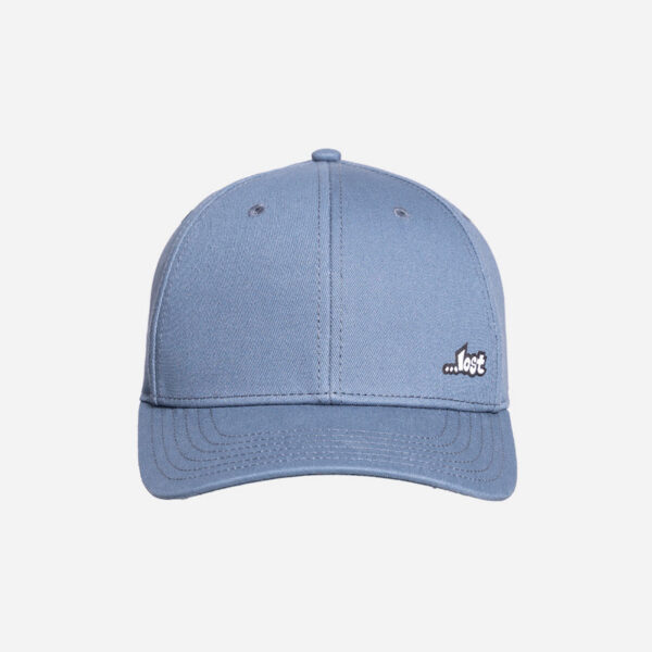 Casual blue cap front view