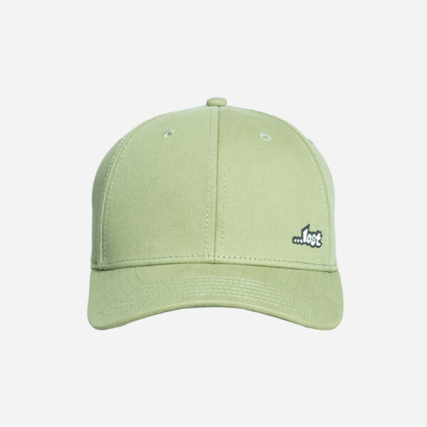 Olive green hat front view
