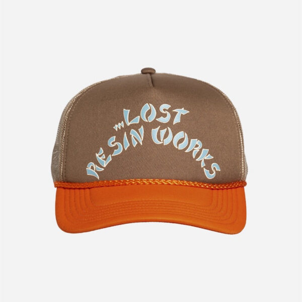 Casual cap featuring "Lost Resin Works