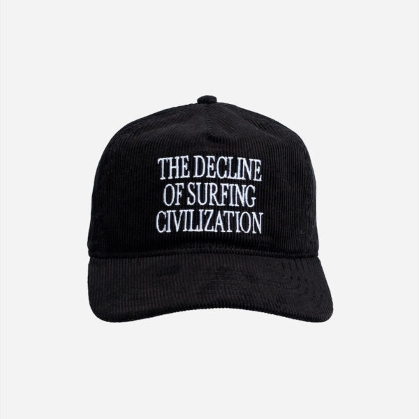 The Decline of Surfing Civilization" hat
