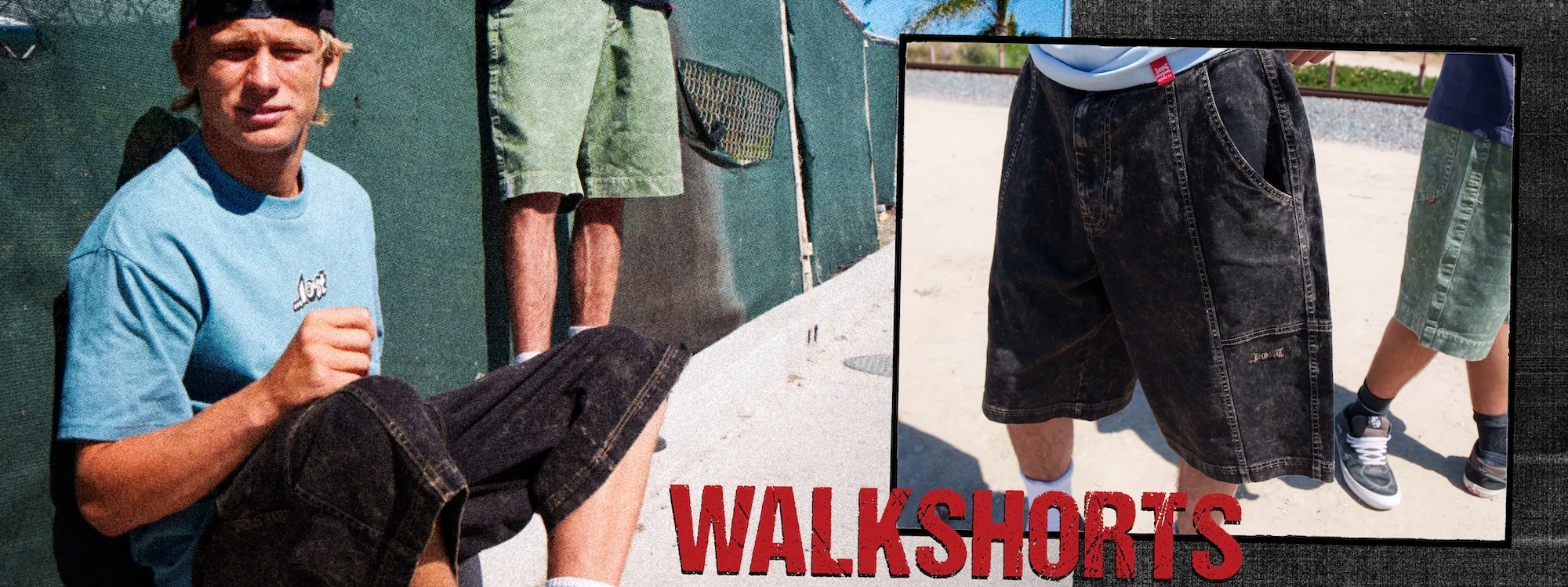 Walk shorts fashion outdoors